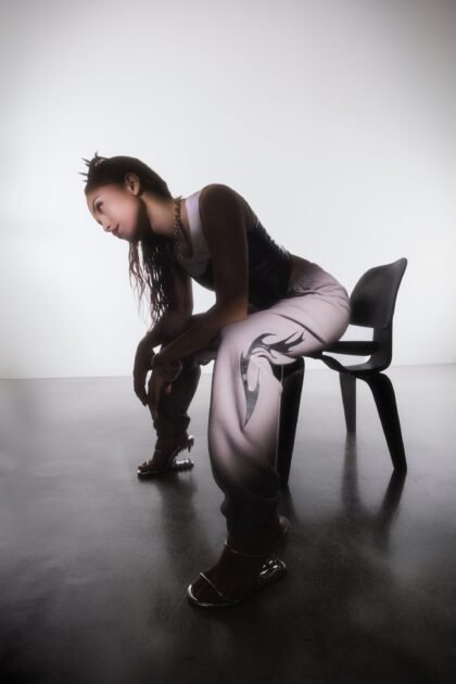 Valkyrae Chrome Sweatpants