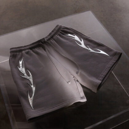 Valkyrae Chrome Gray Shorts